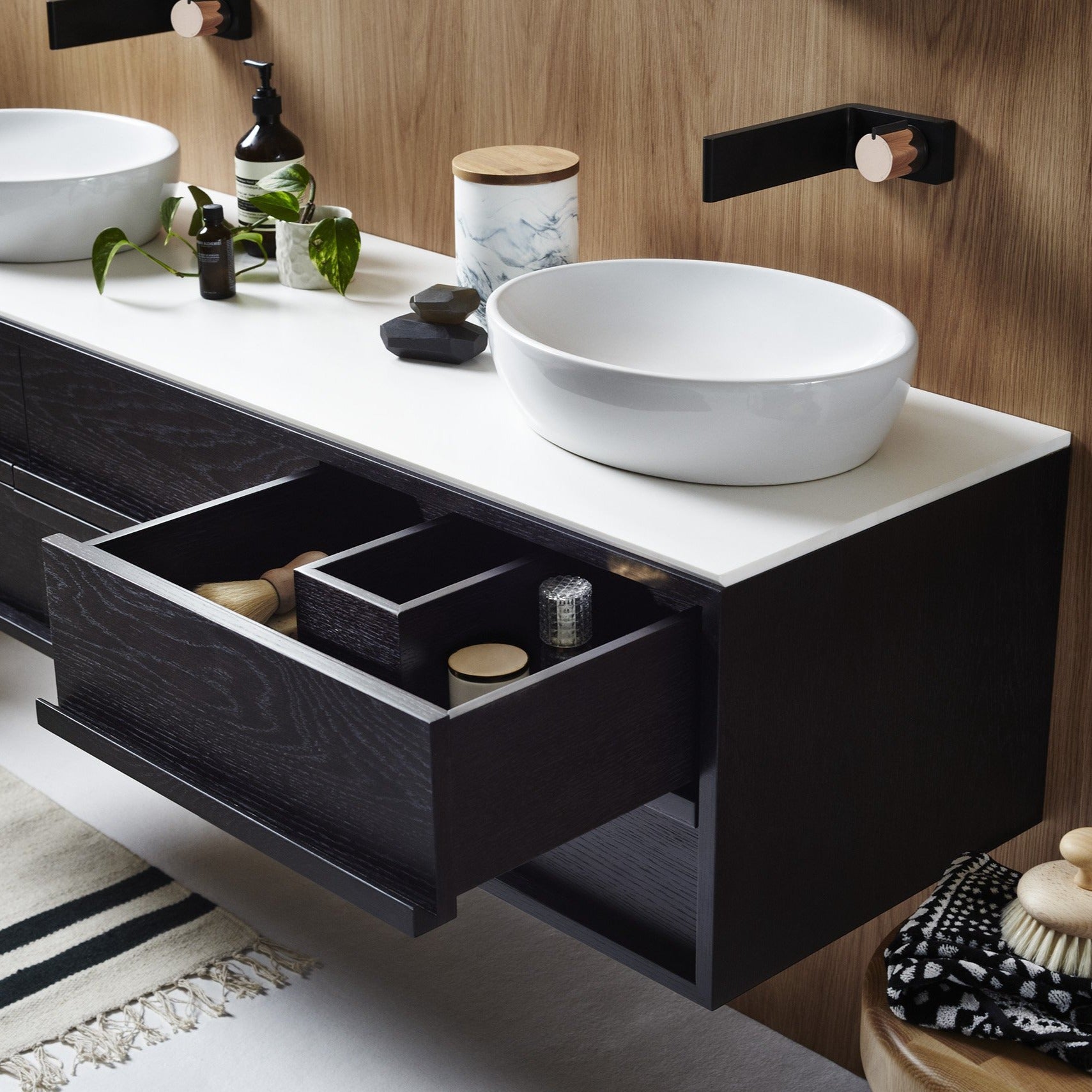 ISSY Z8 1800mm Wall Hung Vanity Unit 6 Drawers - Zuster Furniture