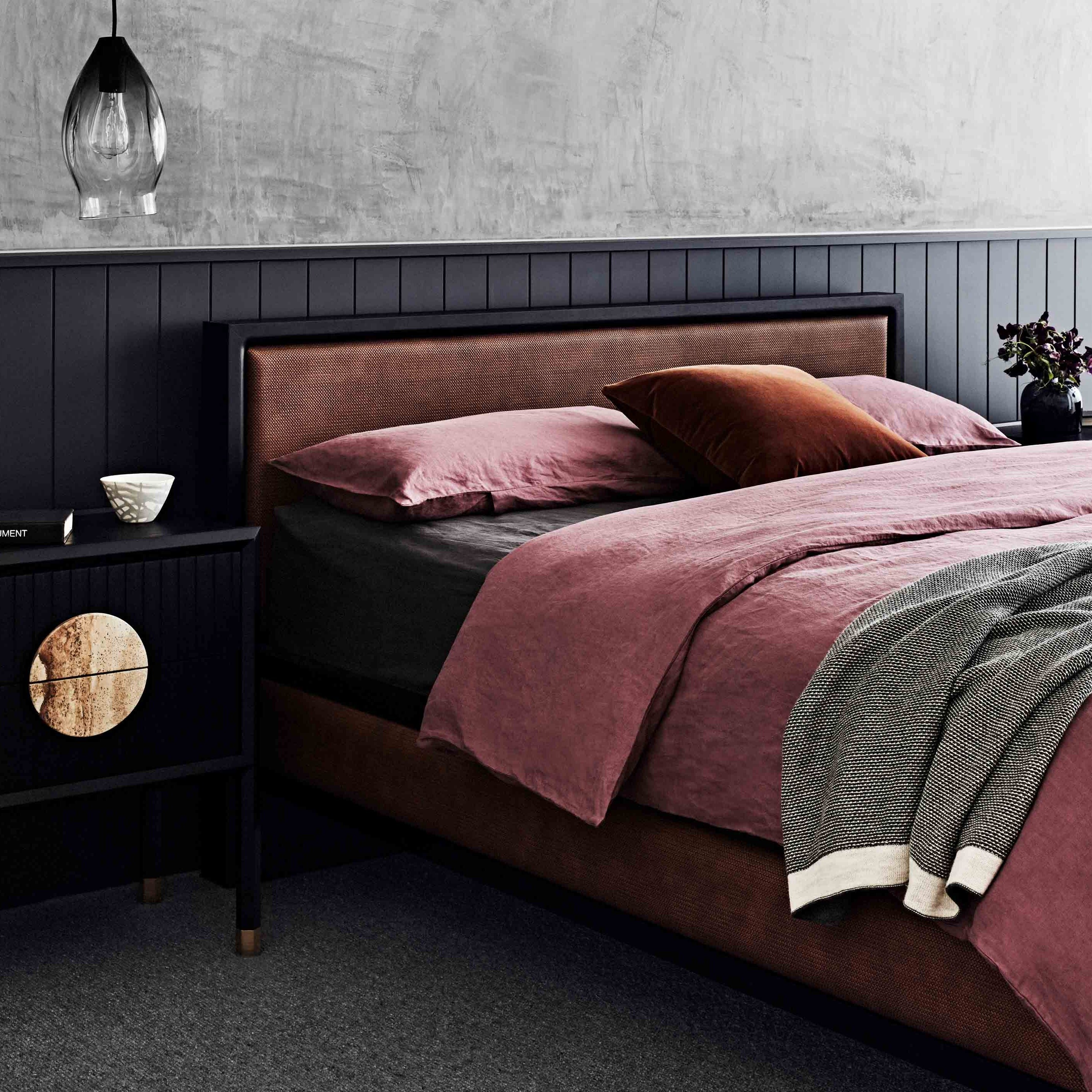Echo Upholstered Bed - Zuster Furniture