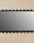 Halo Scalloped Mirror Tray - Zuster Furniture
