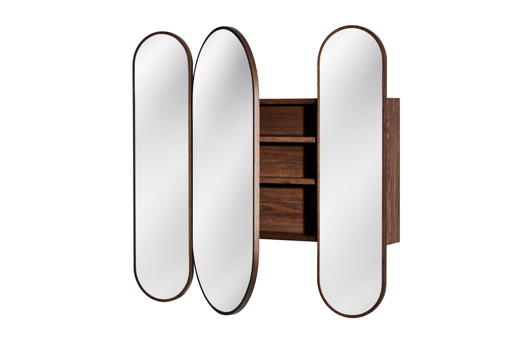 ISSY Blossom Triple Mirror with Shaving Cabinet - Zuster Furniture