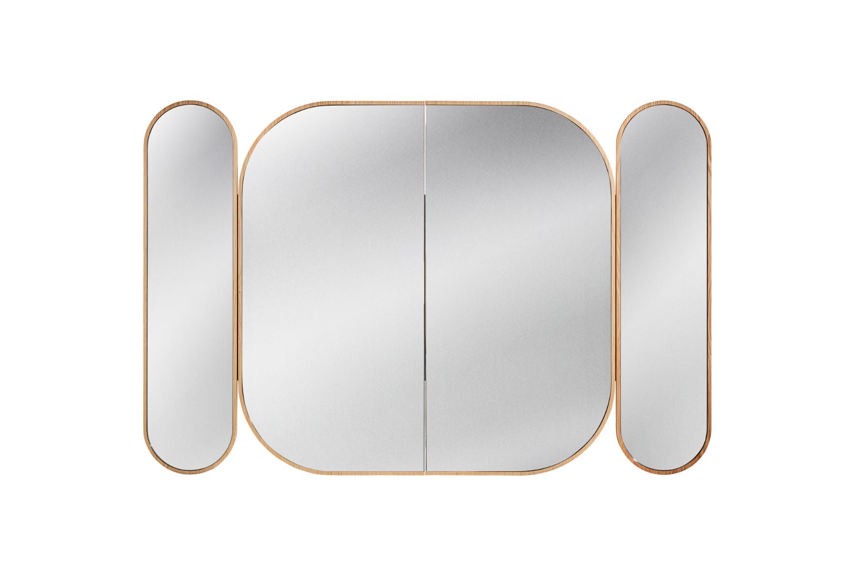 ISSY Blossom Triple Mirror with Shaving Cabinet - Zuster Furniture