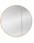 ISSY Halo Mirror with Shaving Cabinet - Zuster Furniture