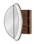 ISSY Halo Mirror with Shaving Cabinet - Zuster Furniture