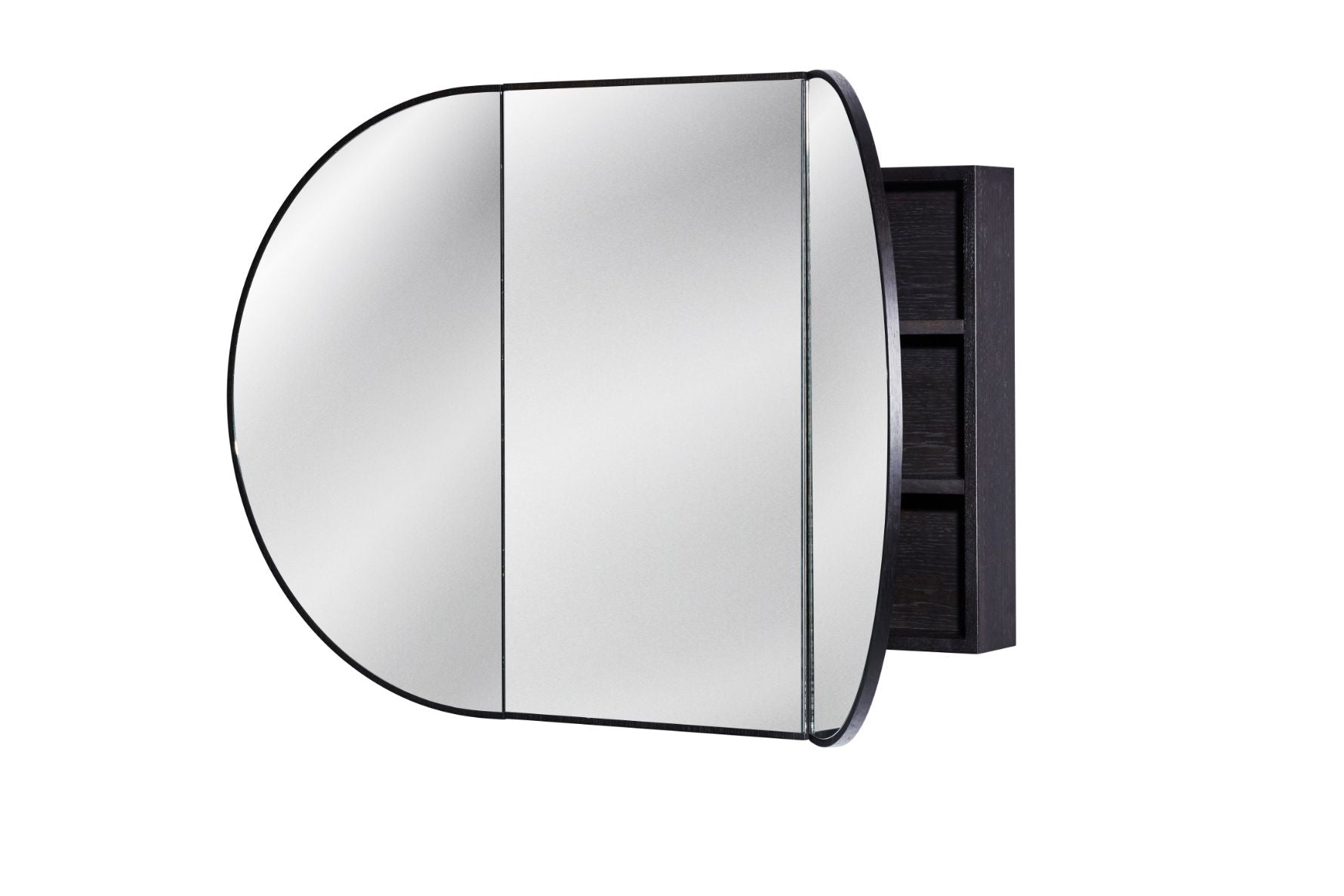 ISSY Halo Triple Mirror with Shaving Cabinet - Zuster Furniture