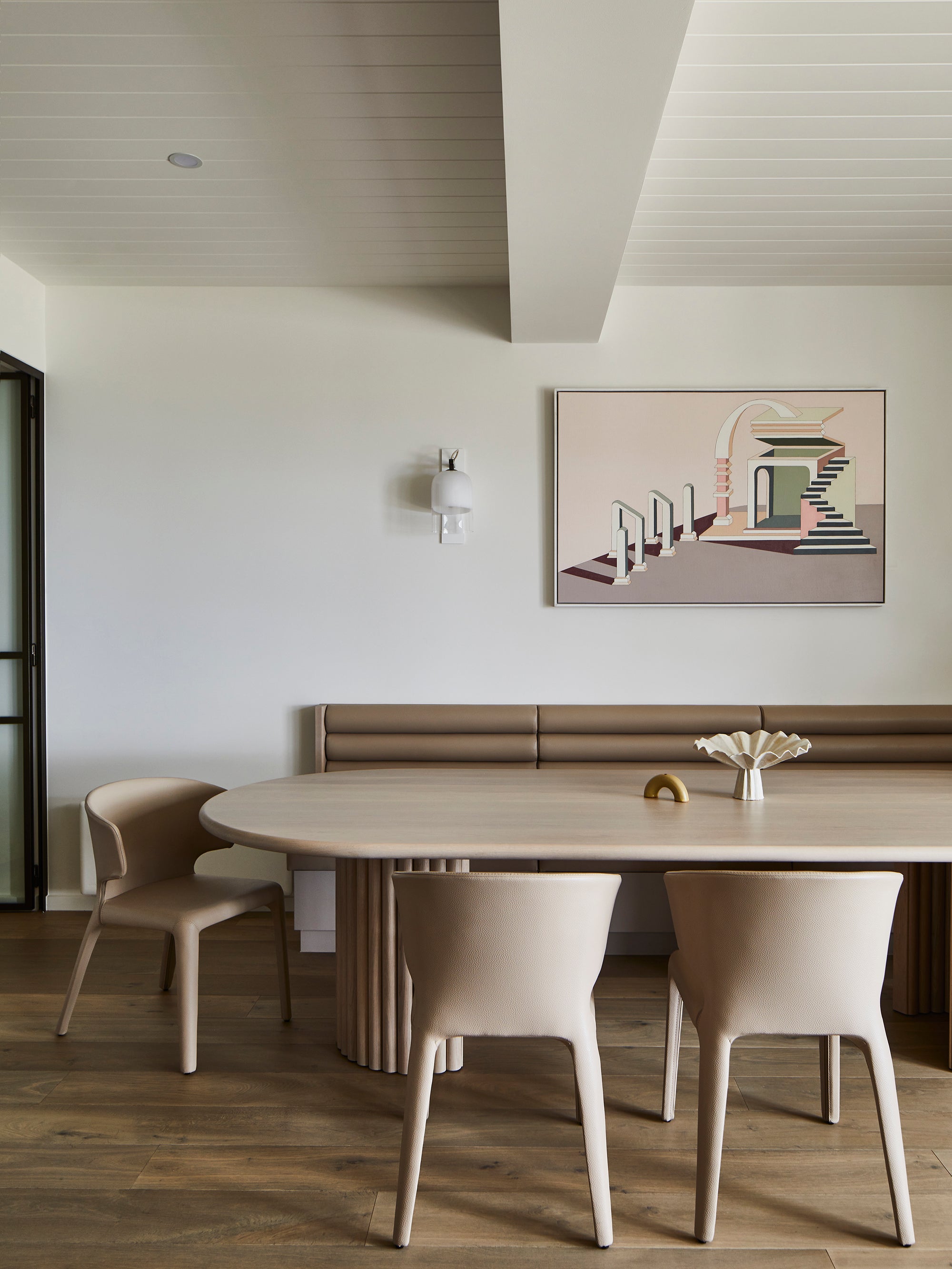 Jewel Scalloped Dining Table - Zuster Furniture