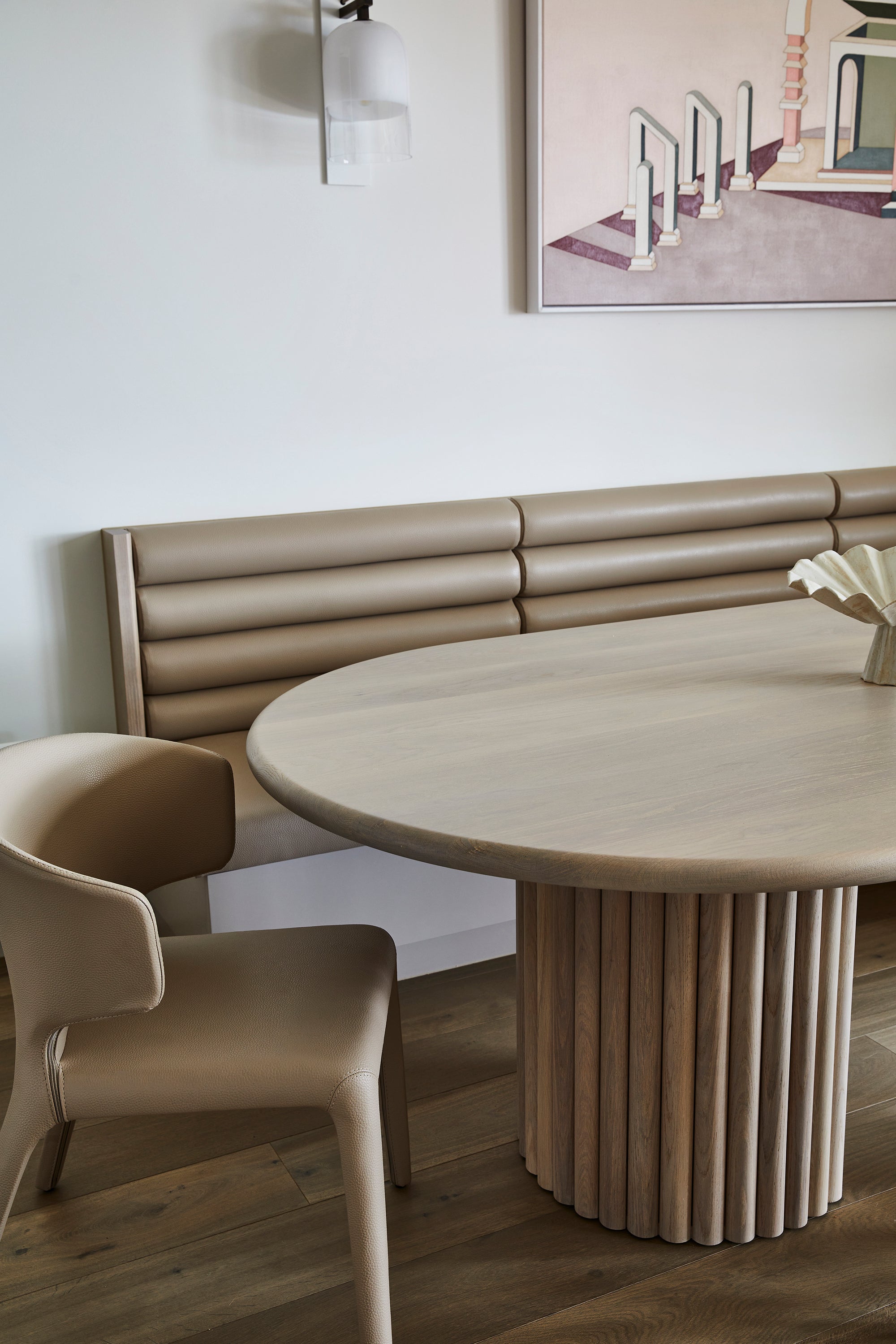 Jewel Scalloped Dining Table - Zuster Furniture