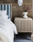 Cloud Timber Bedside Table - Zuster Furniture