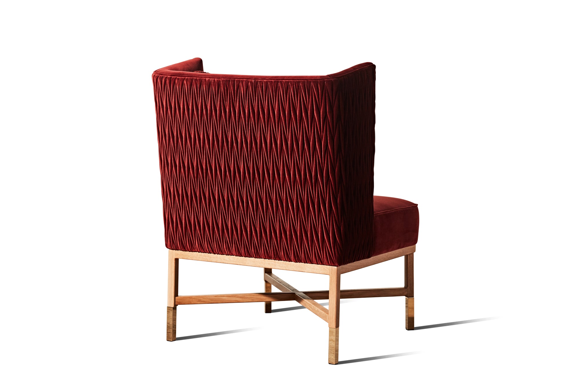 Helenium Rust Ribbon Stitch - Zuster Furniture