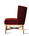 Helenium Rust Ribbon Stitch - Zuster Furniture