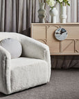 Cream Faux Fur - Zuster Furniture