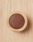 Plait Weave Wall Hooks - Set of Three - American Oak - Zuster Furniture