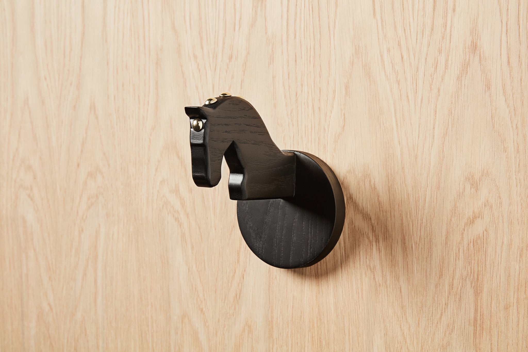 Horse Head Wall Hooks - With Studs - Zuster Furniture