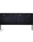 Halo Tall Buffet with Glass handles - Zuster Furniture