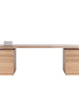 Hero Desk With File Drawers - Zuster Furniture
