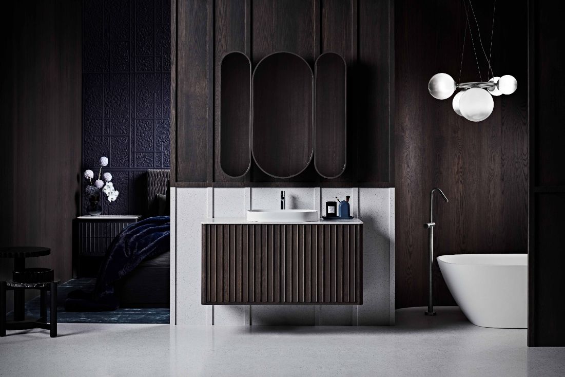ISSY Cloud I Wall Hung Vanity with Doors - Zuster Furniture