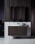 ISSY Cloud I Wall Hung Vanity with Doors - Zuster Furniture
