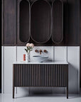 ISSY Cloud I Vanity with Legs and Doors - Zuster Furniture