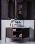 ISSY Cloud I Vanity with Legs and Doors - Zuster Furniture