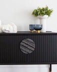 Halo Buffet with Marble handles - Zuster Furniture