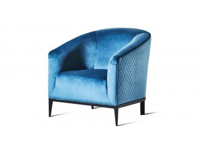 Teal Blue Honeycomb Stitched - Zuster Furniture