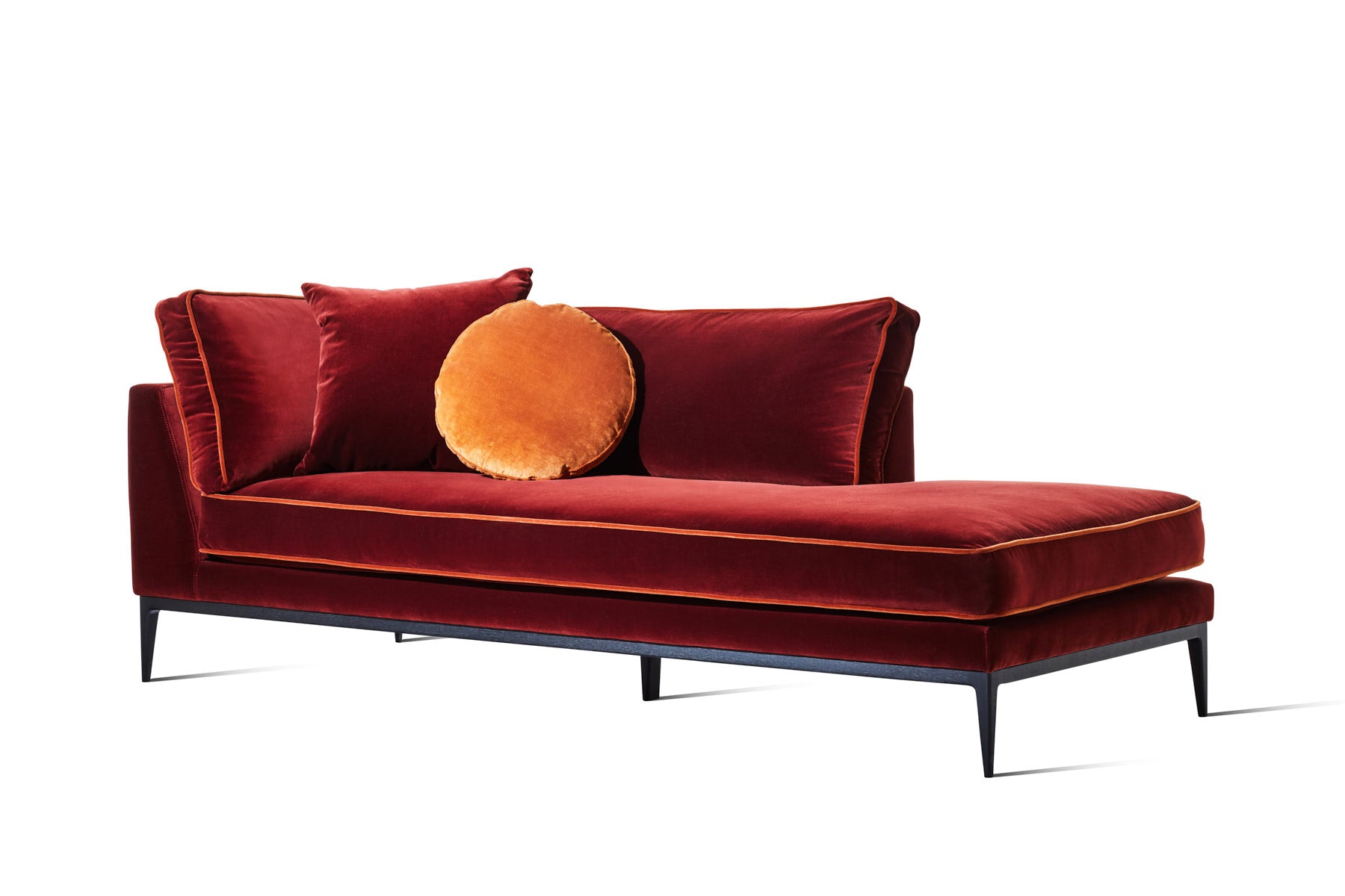 Helenium Rust Velvet - Zuster Furniture