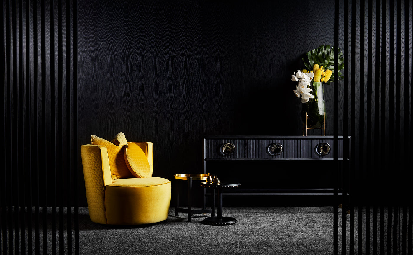 Halo Console with Glass handles - Zuster Furniture