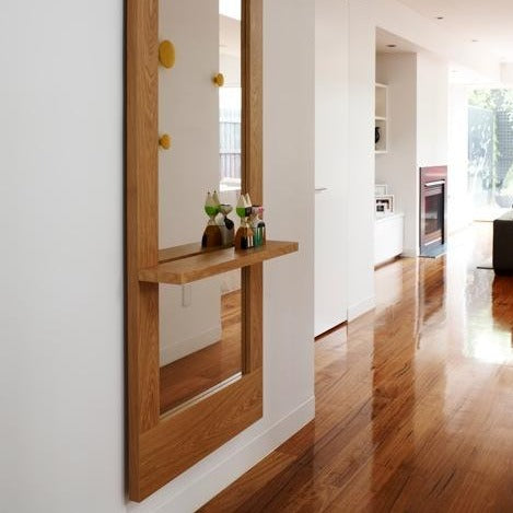 Tycoon Mirror with Shelf - Zuster Furniture