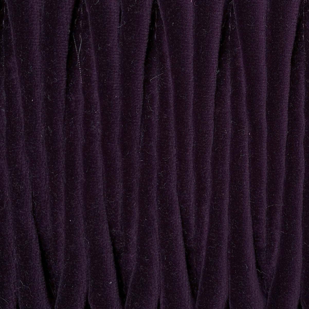 Eggplant Velvet Ribbon Stitch - Zuster Furniture
