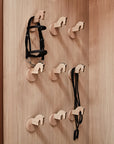 Horse Head Wall Hooks - With Studs - Zuster Furniture