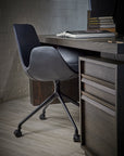 Hero Desk With File Drawers - Zuster Furniture