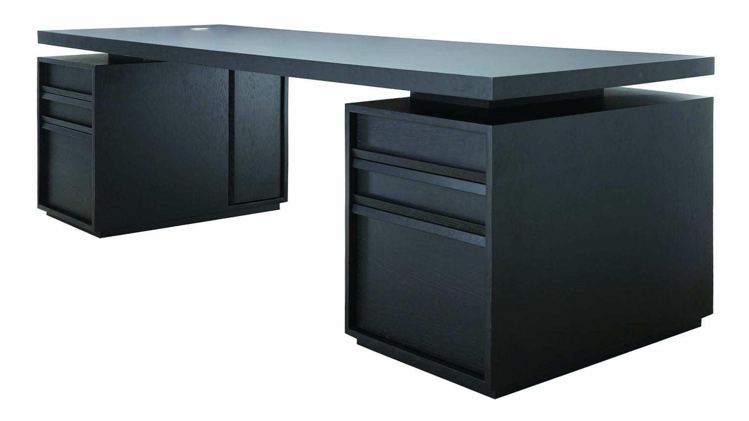 Hero Desk With File Drawers - Zuster Furniture
