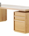 Hero Desk With File Drawers - Zuster Furniture
