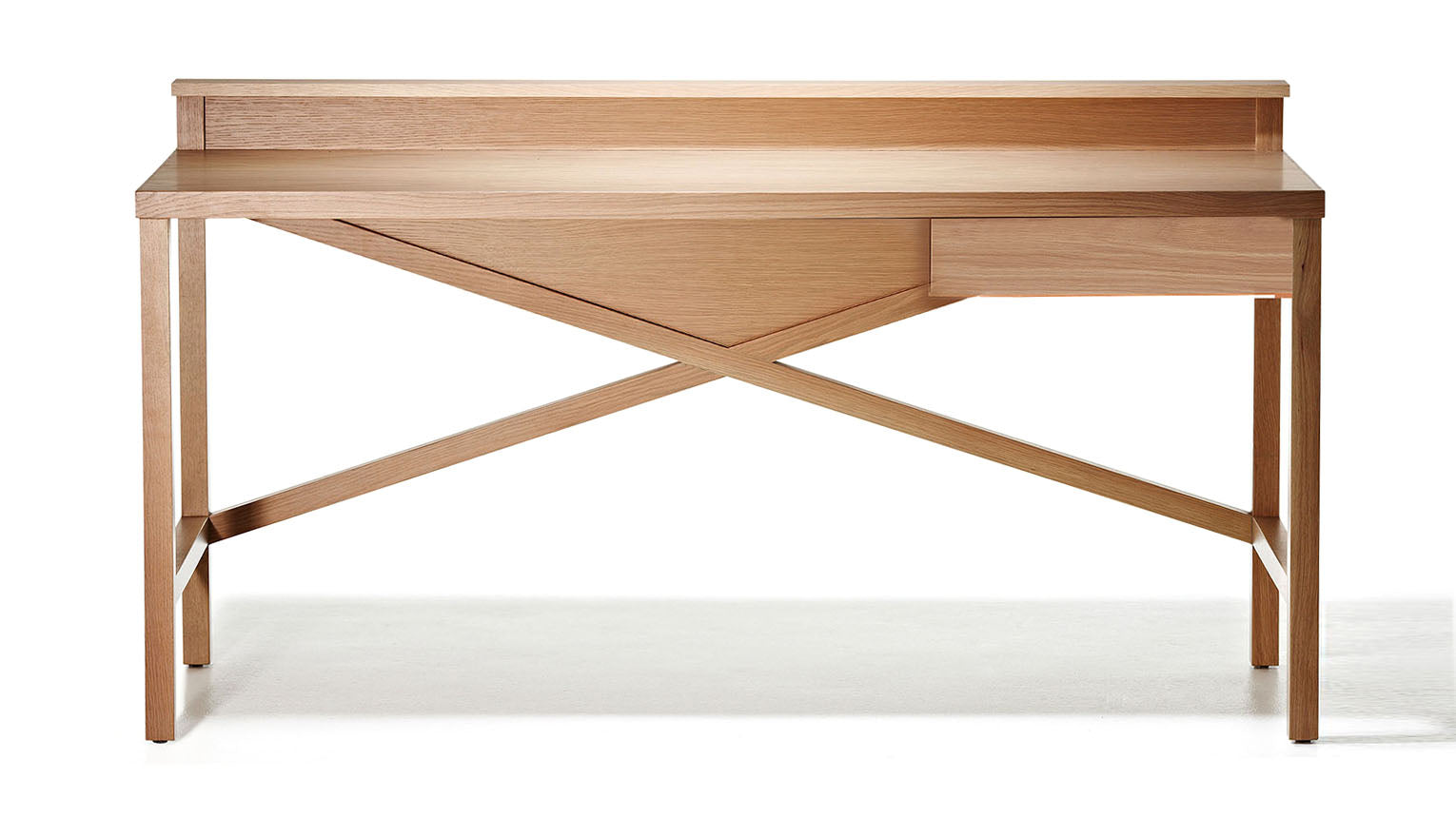 Traverse Desk with Modesty Ledge - Zuster Furniture