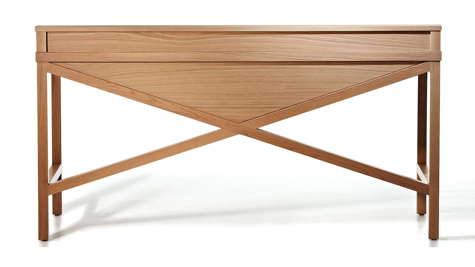 Traverse Desk with Modesty Ledge - Zuster Furniture