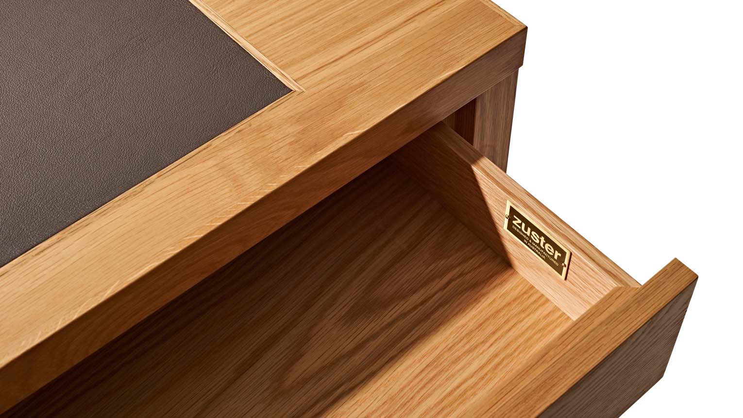 Traverse Desk With Drawers - Zuster Furniture