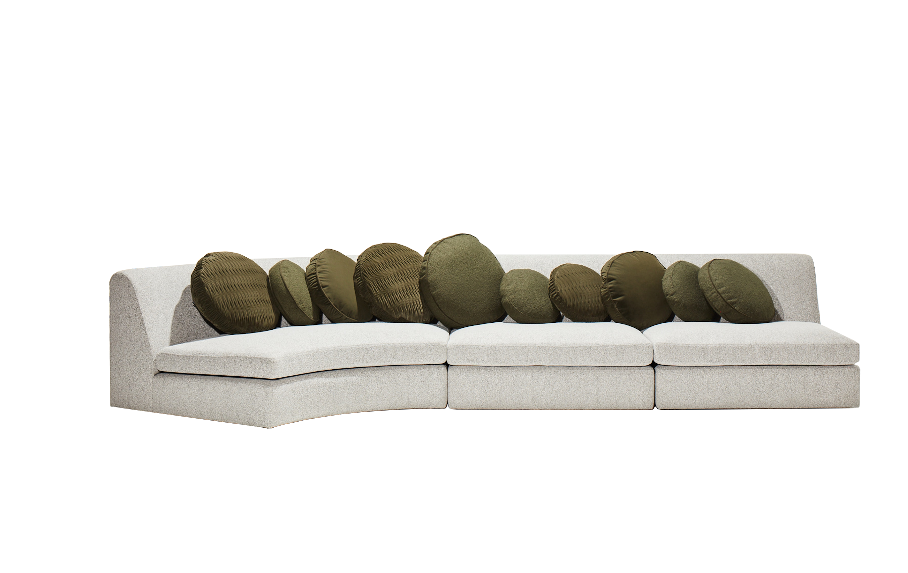 Flow Semi Circular Sofa - Zuster Furniture