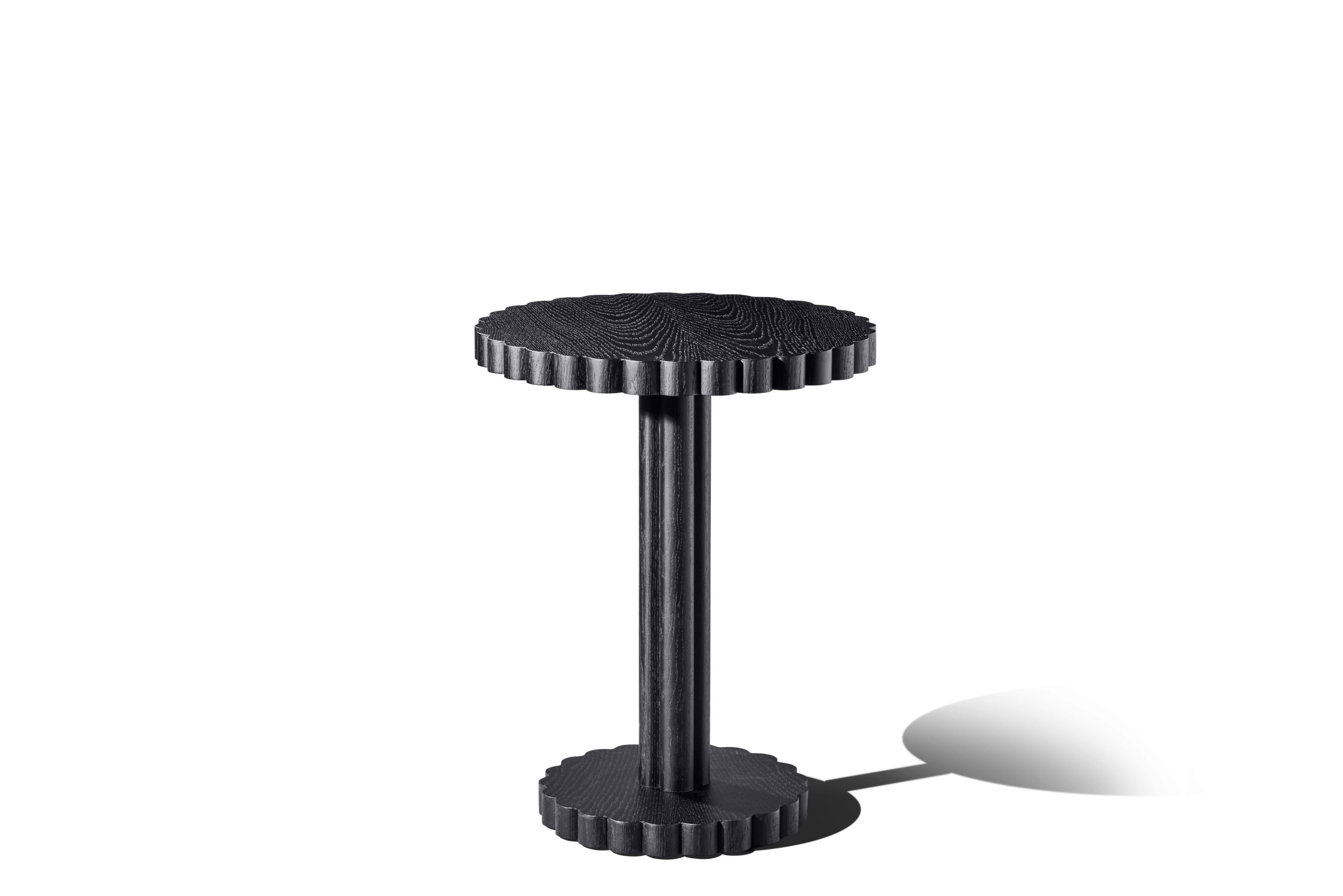 Artistry Flower Lamp Table - Mink - Zuster Furniture
