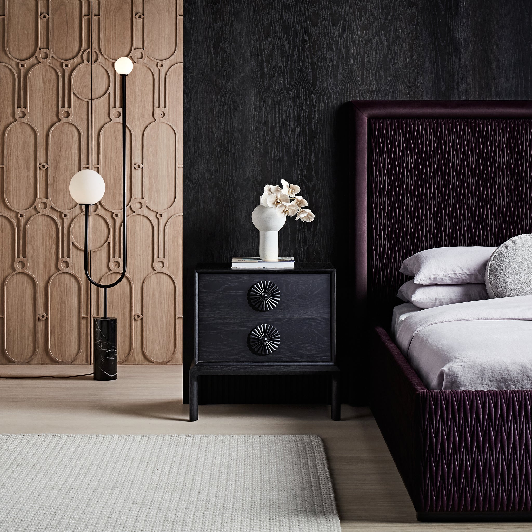 Adorn Maxima Ribbon Stitch Bed - Zuster Furniture
