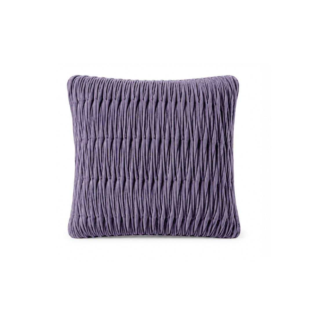 Cushion | Velvet Amethyst Ribbon Stitch 500 x 500