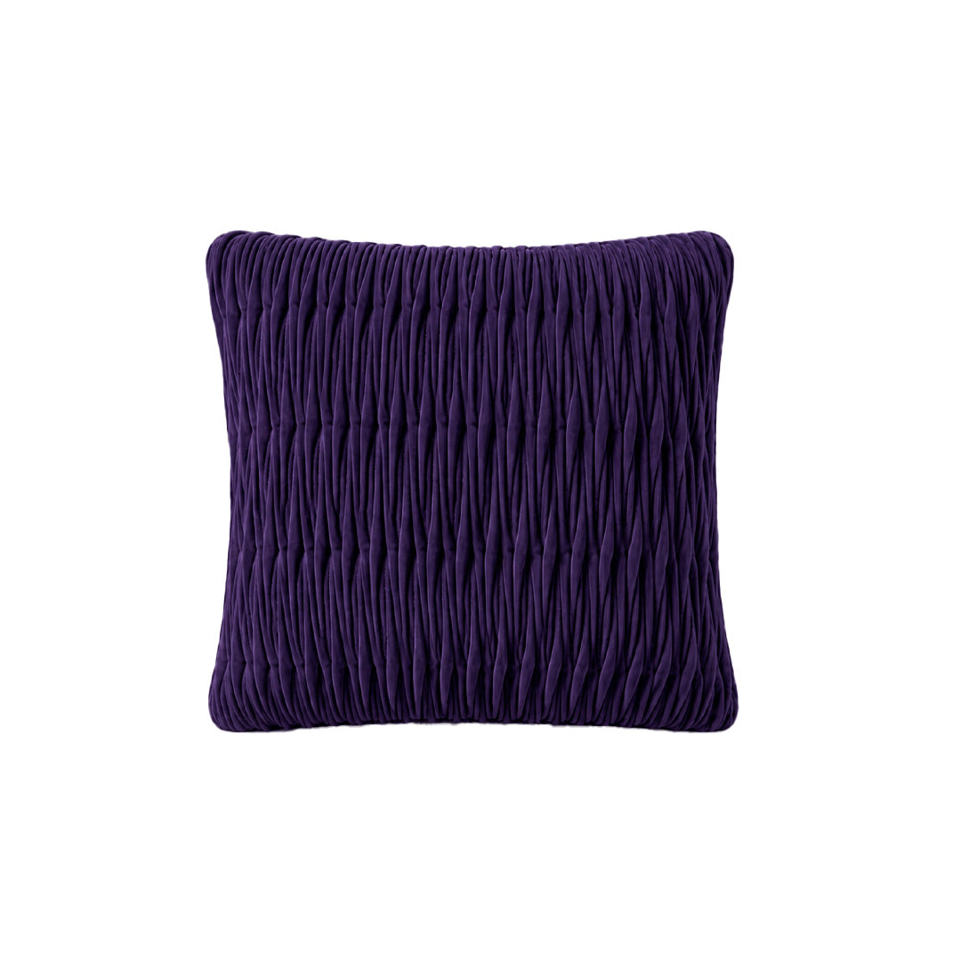Cushion | Velvet Berry Ribbon Stitch 500 x 500