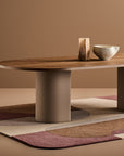 Cloud Dining Table with upholstered base