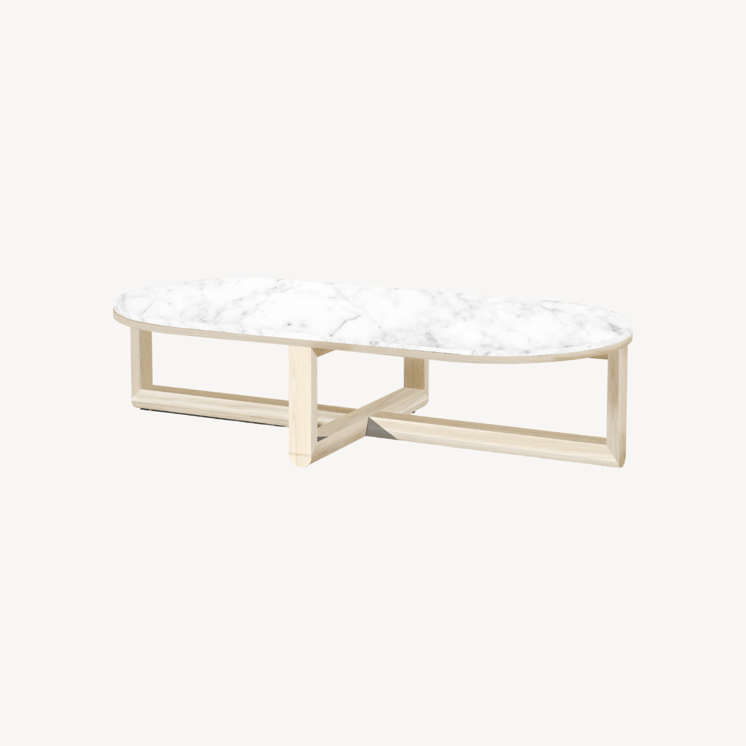 Cloud Oval Coffee Table - Zuster Furniture