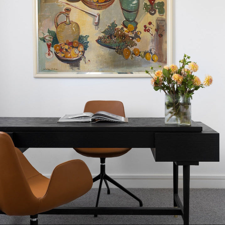 Cloud Boardroom Chair Star base - Faux Leather
