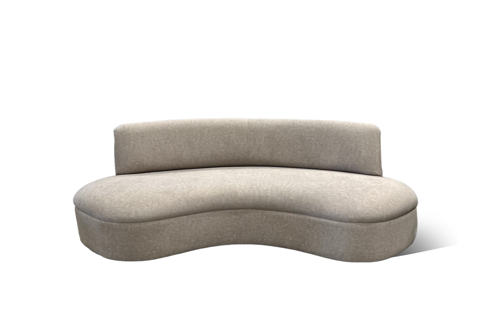 Cloud Organic Sofa - Buckwheat Suede Cloth - Zuster Furniture