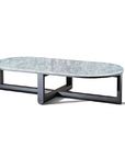 Cloud Oval Marble Coffee Table