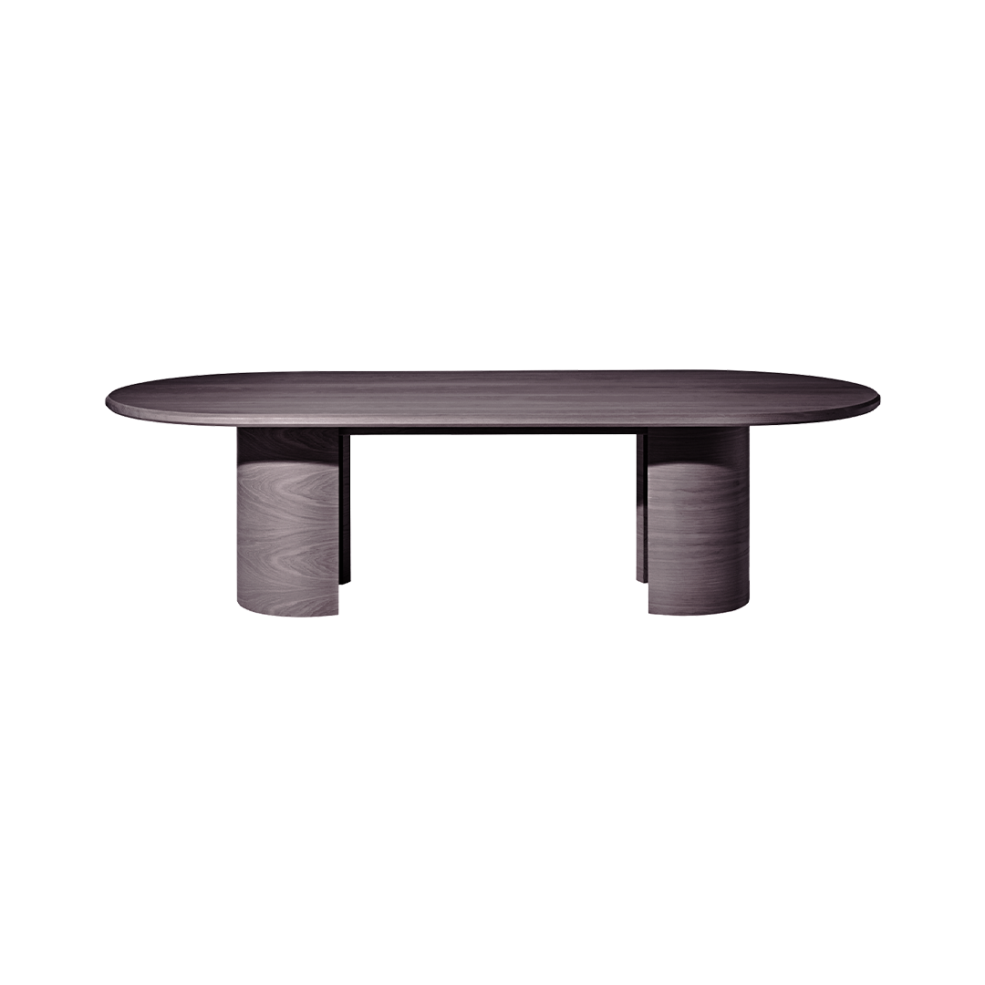 Contour Dining Table - Mink Oak