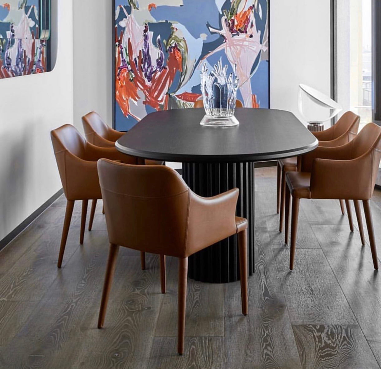 Embellish Chair Faux Leather