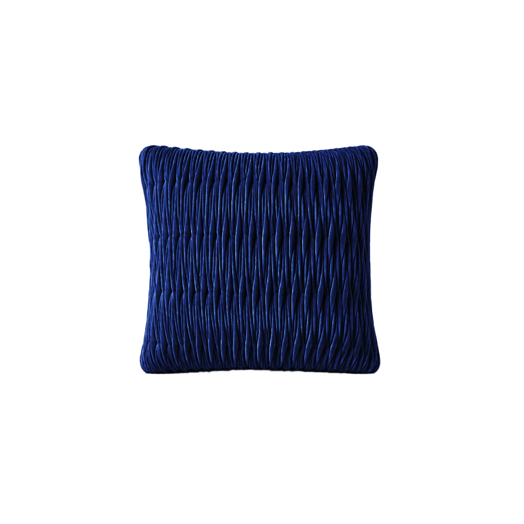 Cushion | Velvet Empire Blue Ribbon Stitch 400 x 400