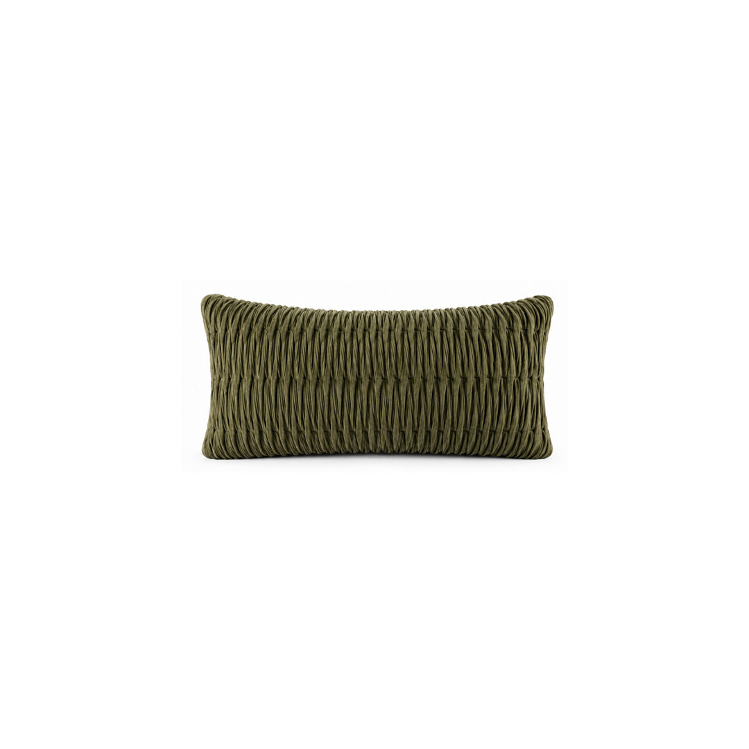 Cushion | Suede Cloth Fern Ribbon Stitch 500 x 300