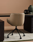 Hero Executive Chair with Castors - Faux Leather